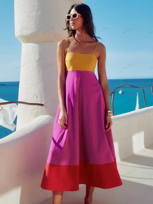 Image of June | Women's A-Line Midi Dress