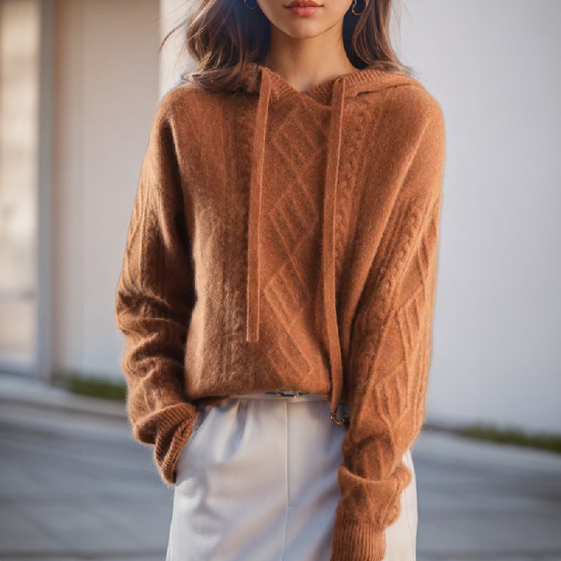 Image of June | Women's Drawstring Relaxed Fit Hoodie