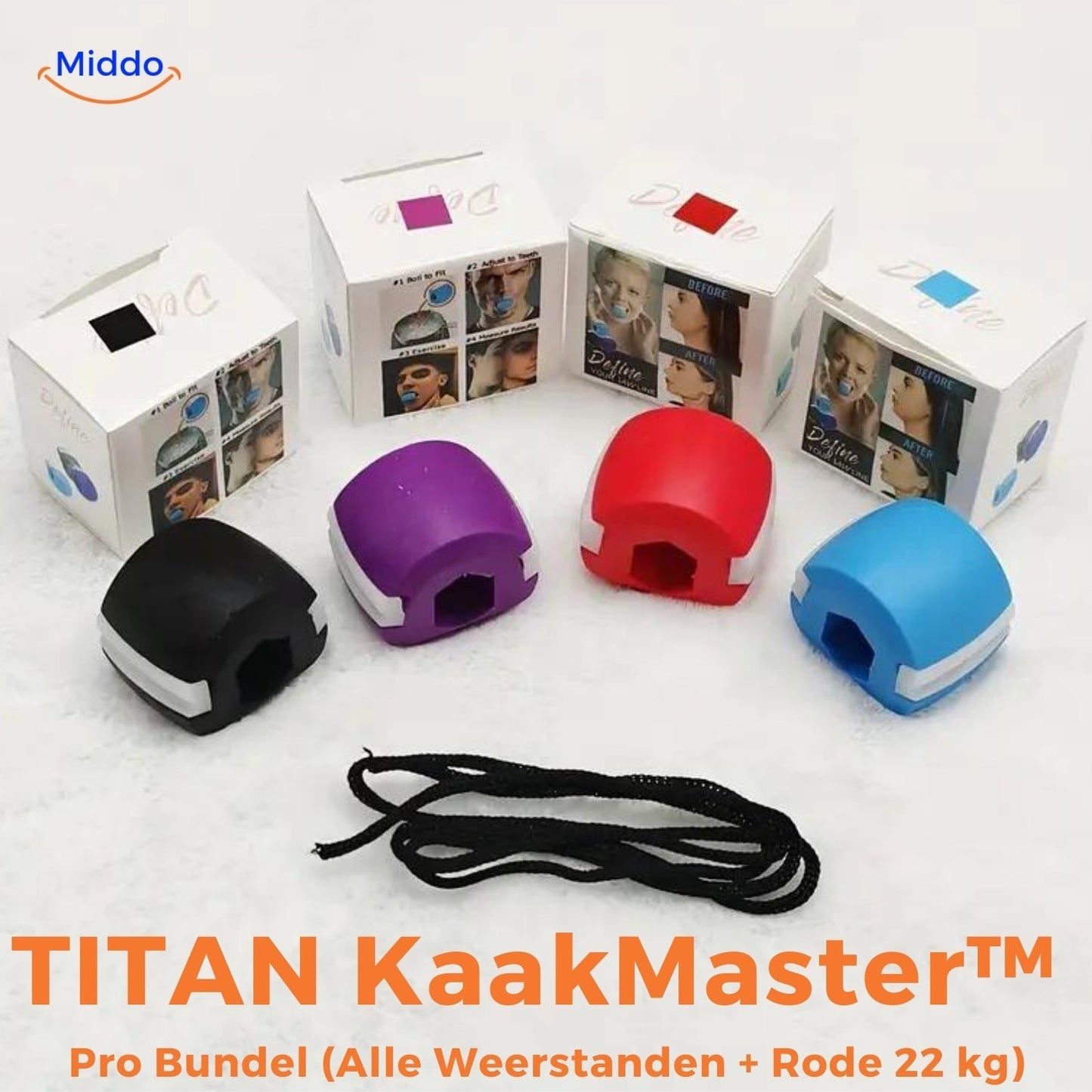 KaakMaster™ Pro Jaw Trainer – #1 Choice for a Tight, Masculine Jawline