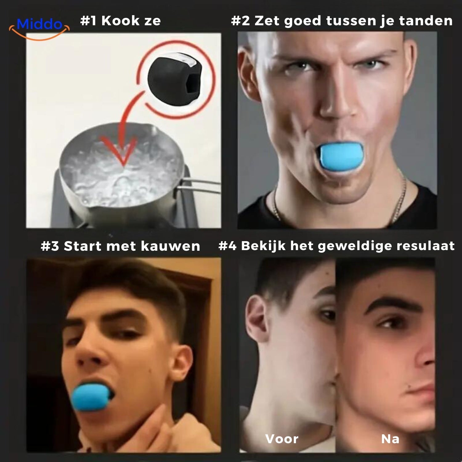 KaakMaster™ Pro Jaw Trainer – #1 Choice for a Tight, Masculine Jawline