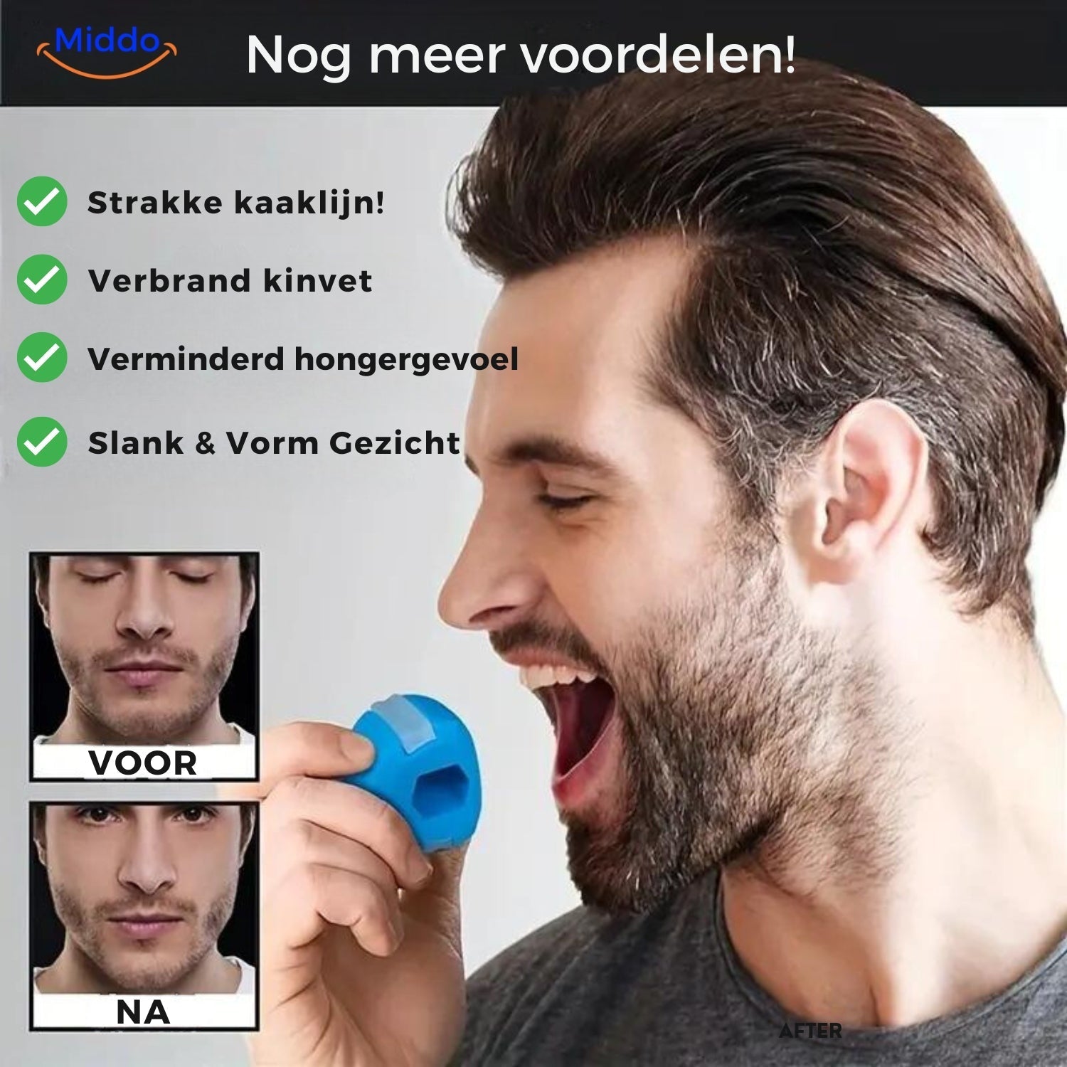 KaakMaster™ Pro Jaw Trainer – #1 Choice for a Tight, Masculine Jawline