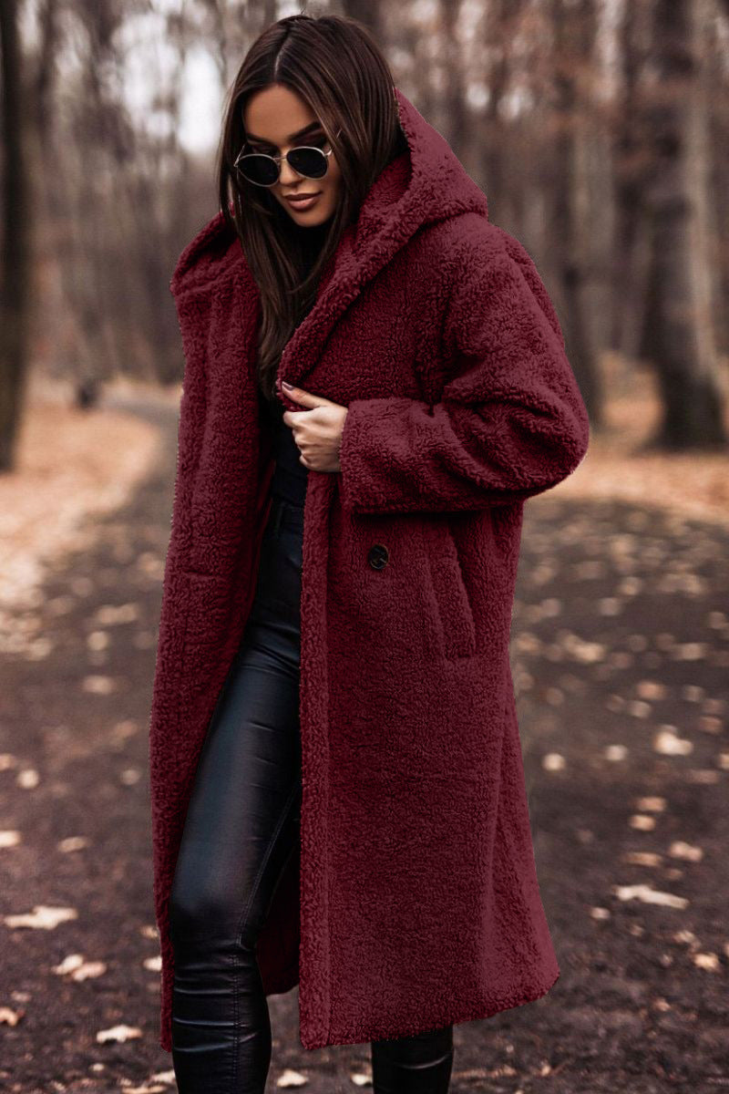 Image of Karen | Women's Hooded Long Coat