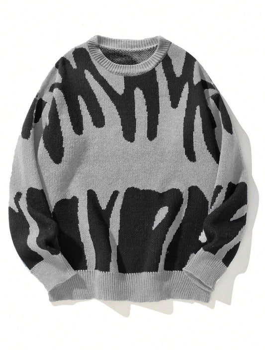 Image of Karina | Women's Oversized Crewneck Graphic Sweater