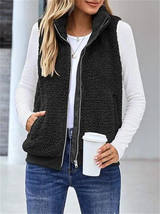 Image of Kathy | Women's Fleece Zip Up Vest