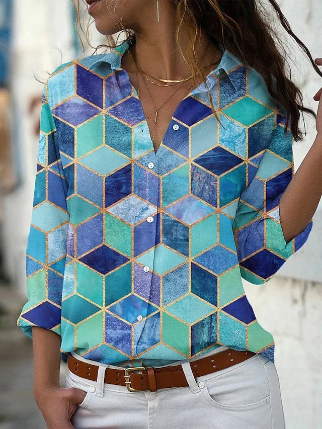 Image of Keira | Women's Button-Down Blouse
