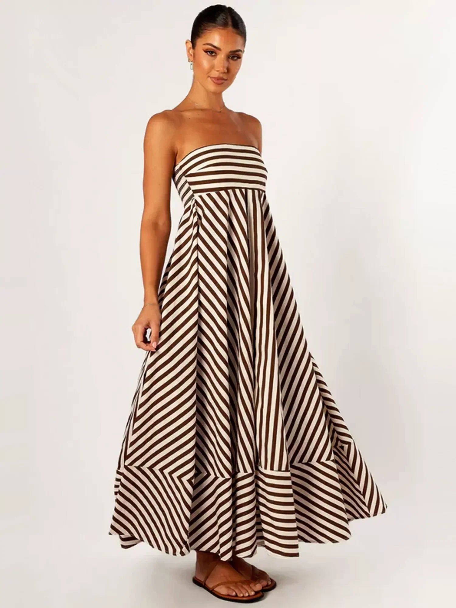 Image of Kiara | Women's Strapless Maxi Dress