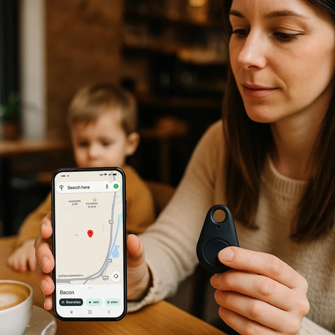 KidLocate | Mini GPS Tracking Device for Children with Real-Time Localization & SOS Function