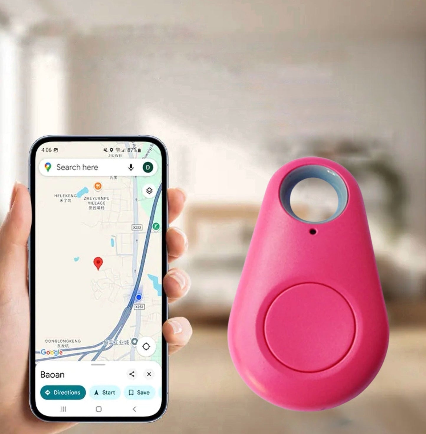 KidLocate | Mini GPS Tracking Device for Children with Real-Time Localization & SOS Function