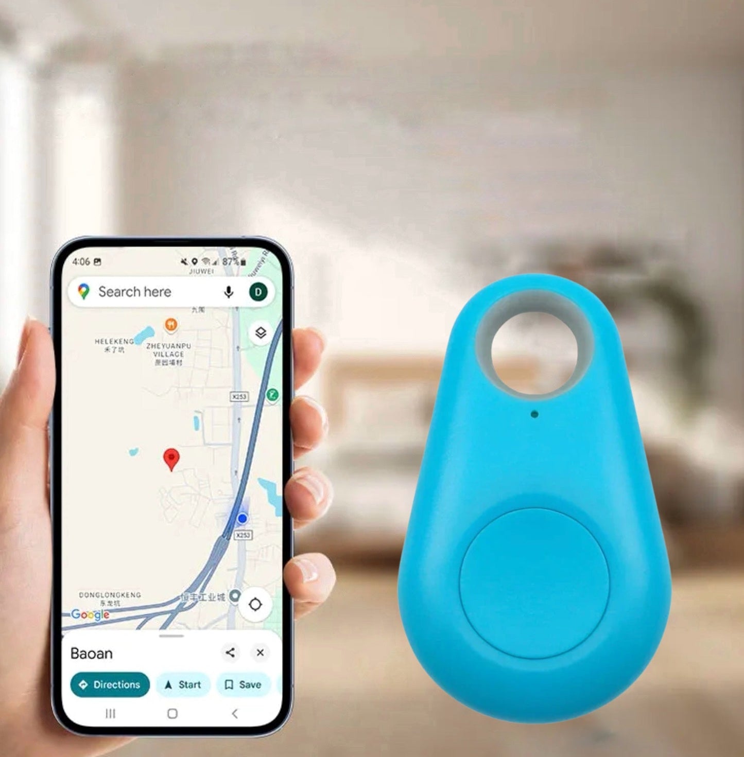 KidLocate | Mini GPS Tracking Device for Children with Real-Time Localization & SOS Function