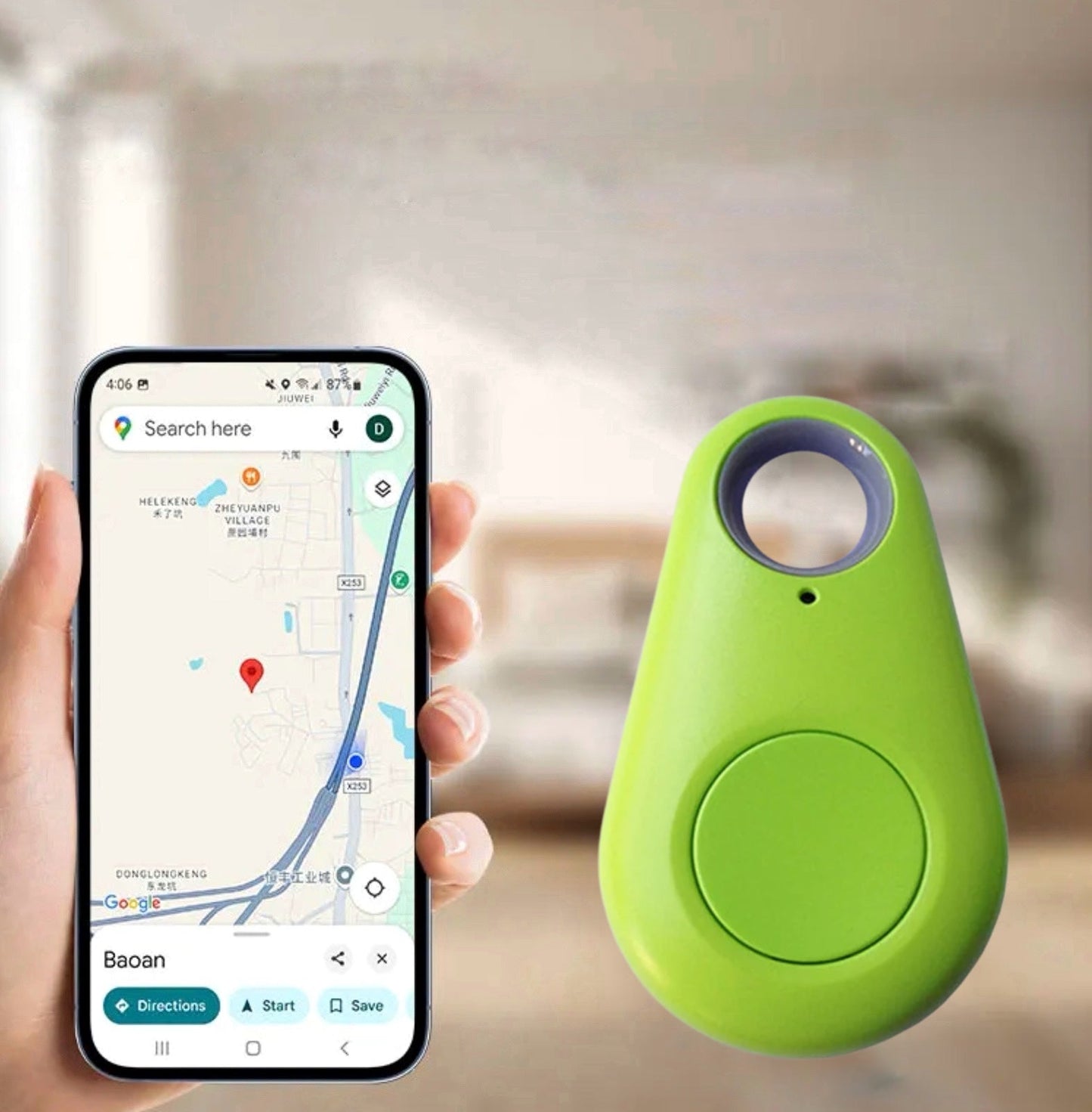KidLocate | Mini GPS Tracking Device for Children with Real-Time Localization & SOS Function