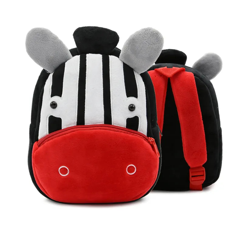 Kids' Adorable Plush Animal Backpack for Toddlers