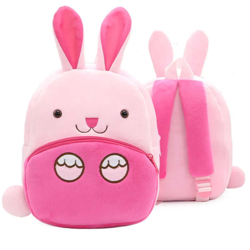 Kids' Adorable Plush Animal Backpack for Toddlers