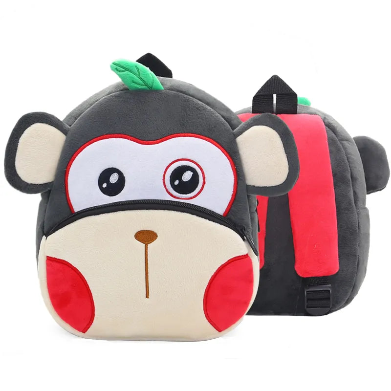 Kids' Adorable Plush Animal Backpack for Toddlers