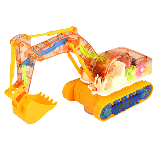 Kids' Light-Up Musical Excavator Toy