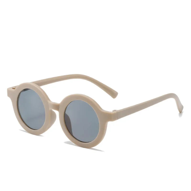 Kids Round Trendy UV Protection Sunglasses