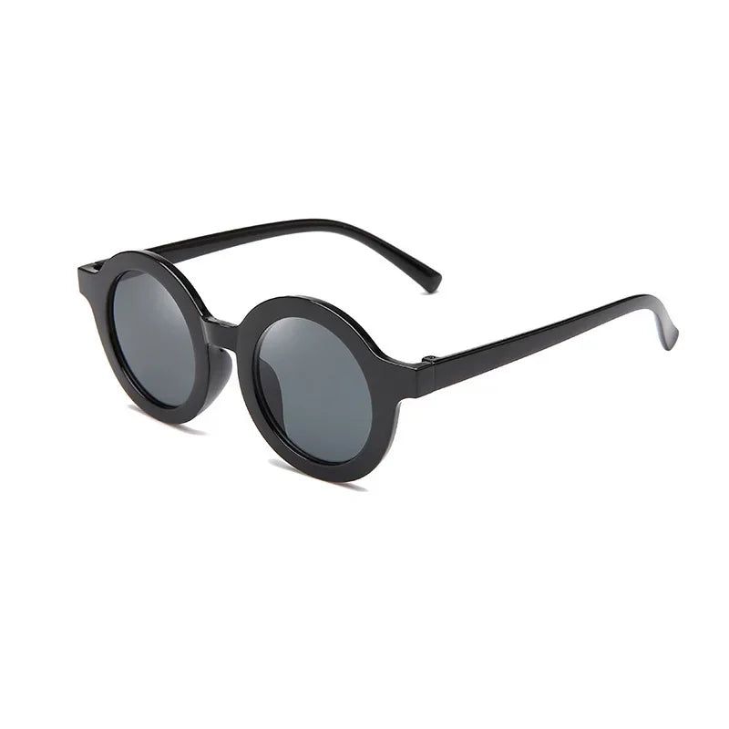 Kids Round Trendy UV Protection Sunglasses