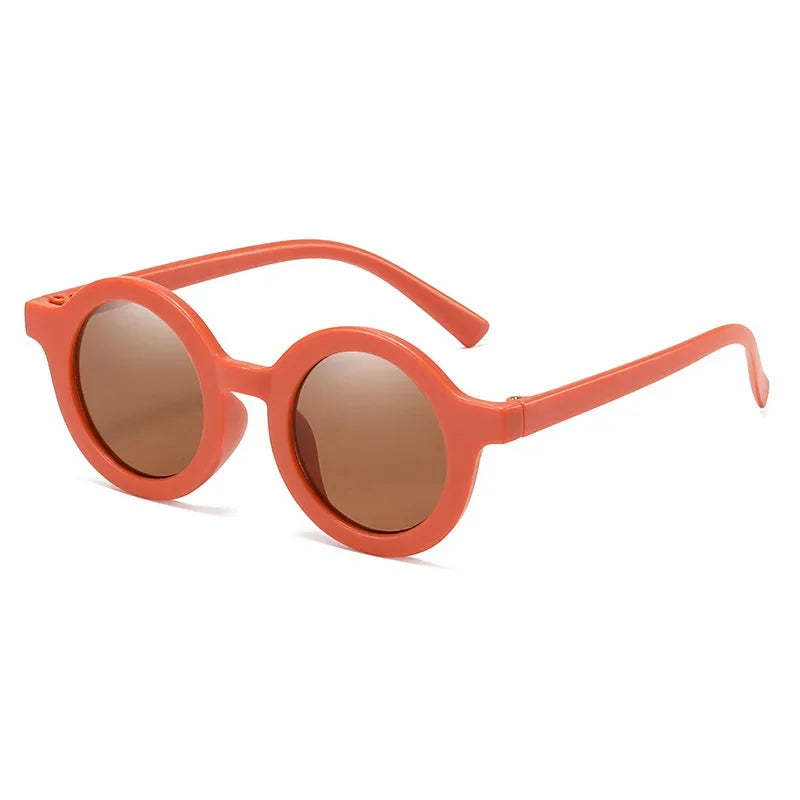 Kids Round Trendy UV Protection Sunglasses