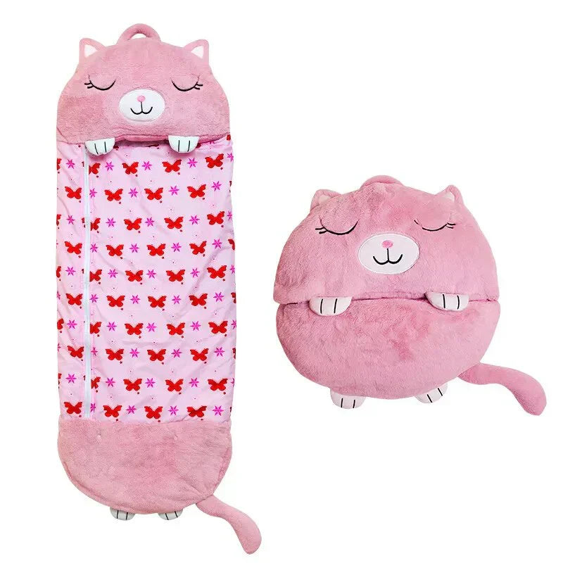 Kids' SleepyBuddy 2-in-1 Sleeping Bag & Cuddle Toy