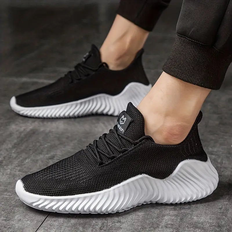 Image of Kieran | Men's Lightweight Lace-Up Running Sneakers