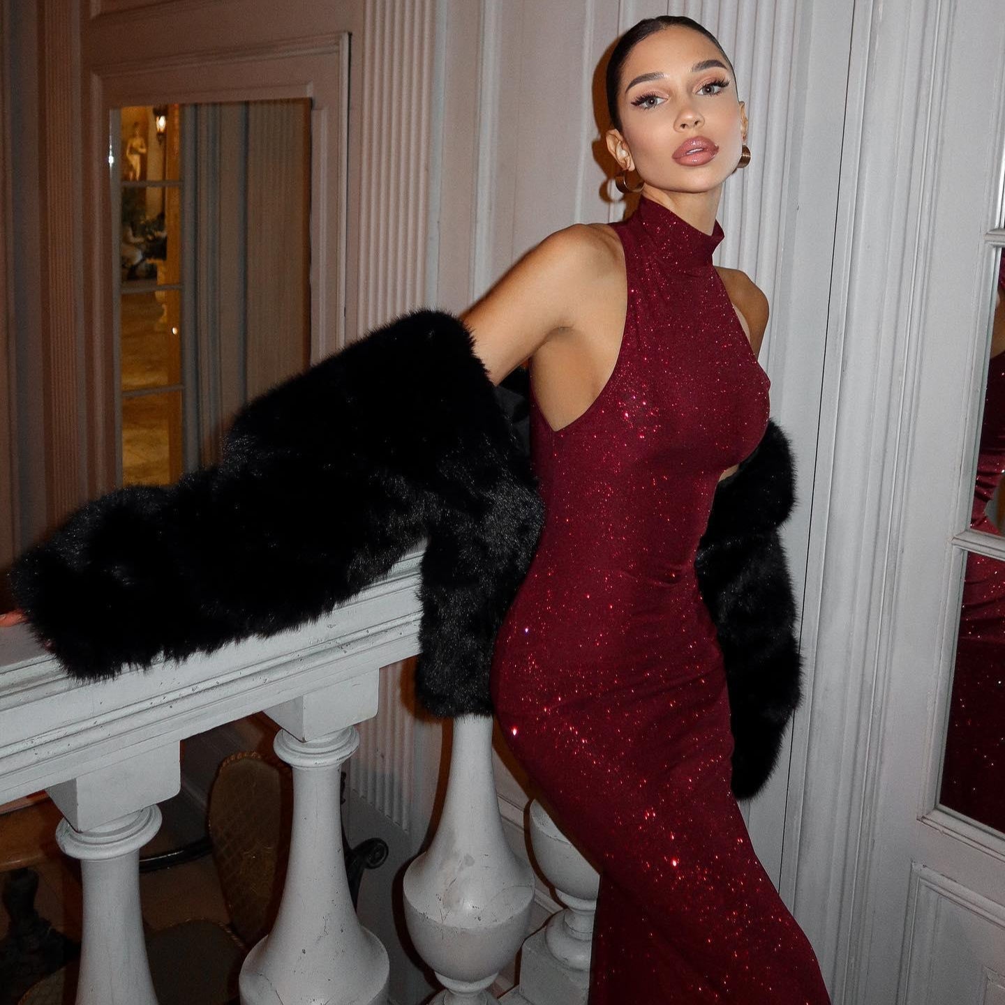 Image of Kimberly | Women's Sleeveless Bodycon Maxi Dress