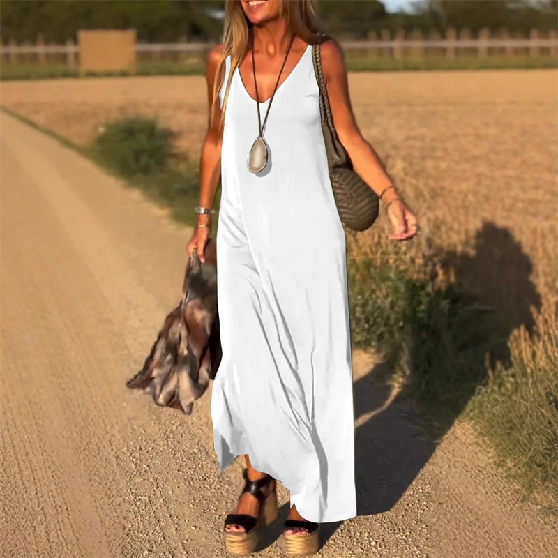 Image of Kimberly | Women's Sleeveless Maxi Dress