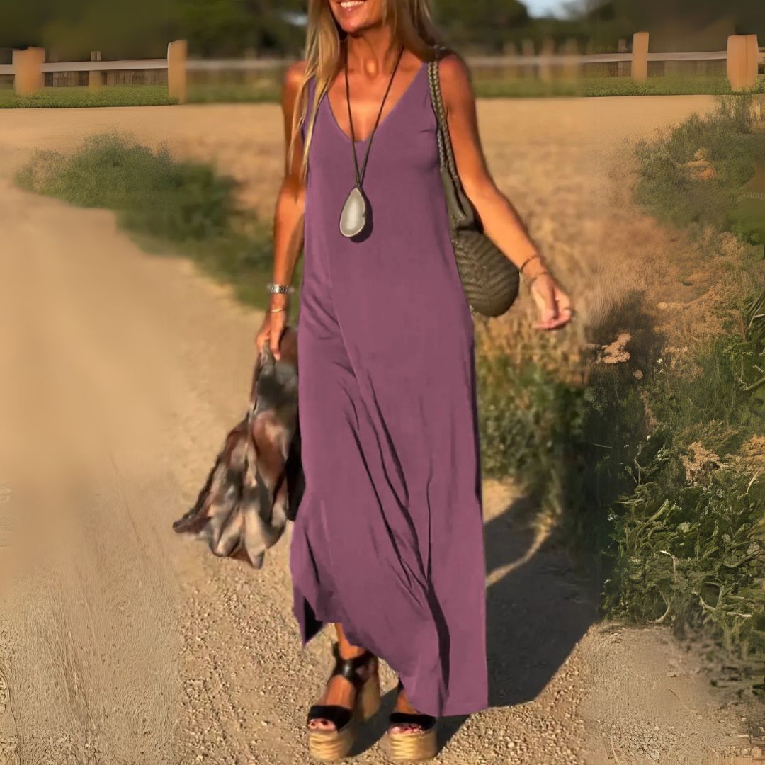 Image of Kimberly | Women's Sleeveless Maxi Dress