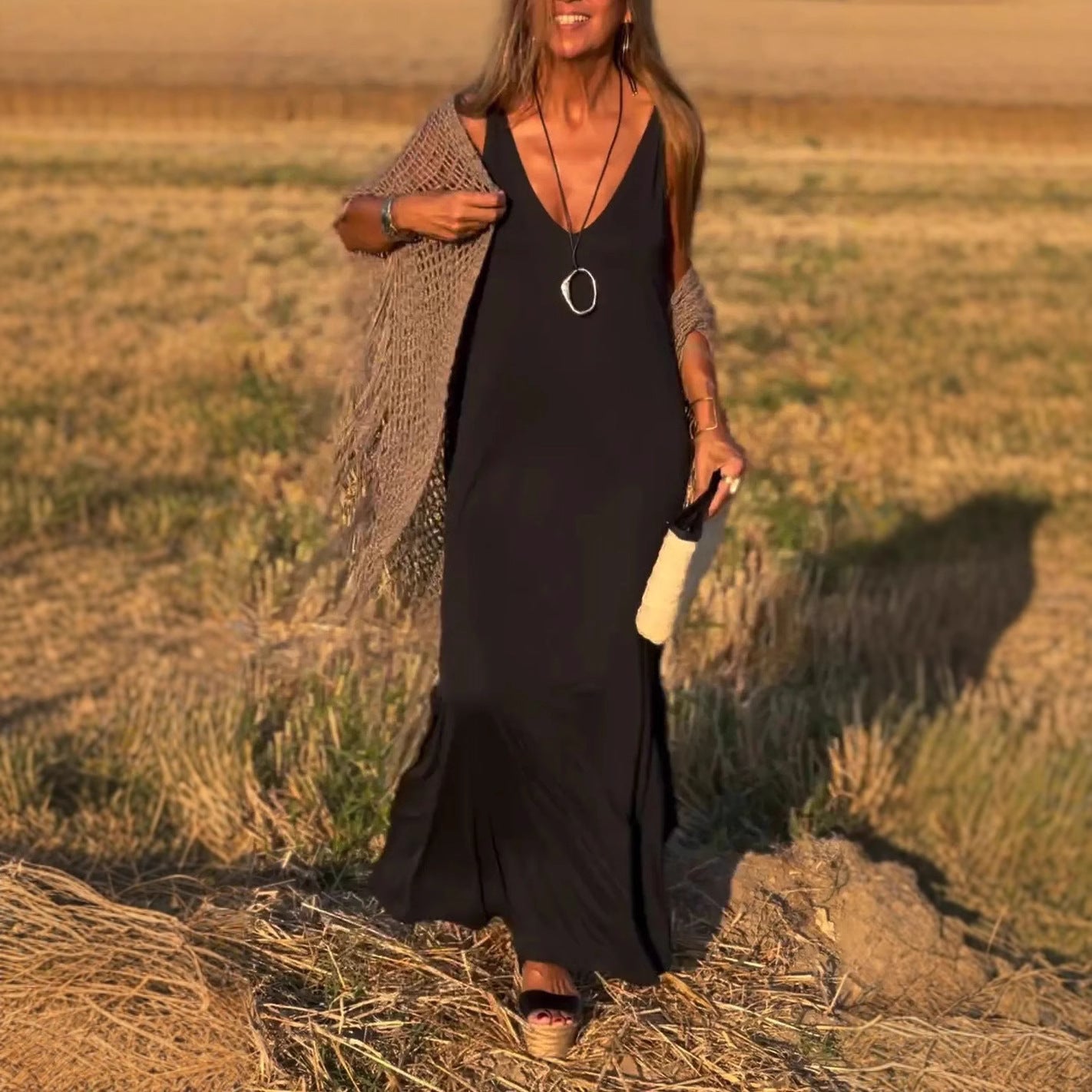 Image of Kimberly | Women's Sleeveless Maxi Dress