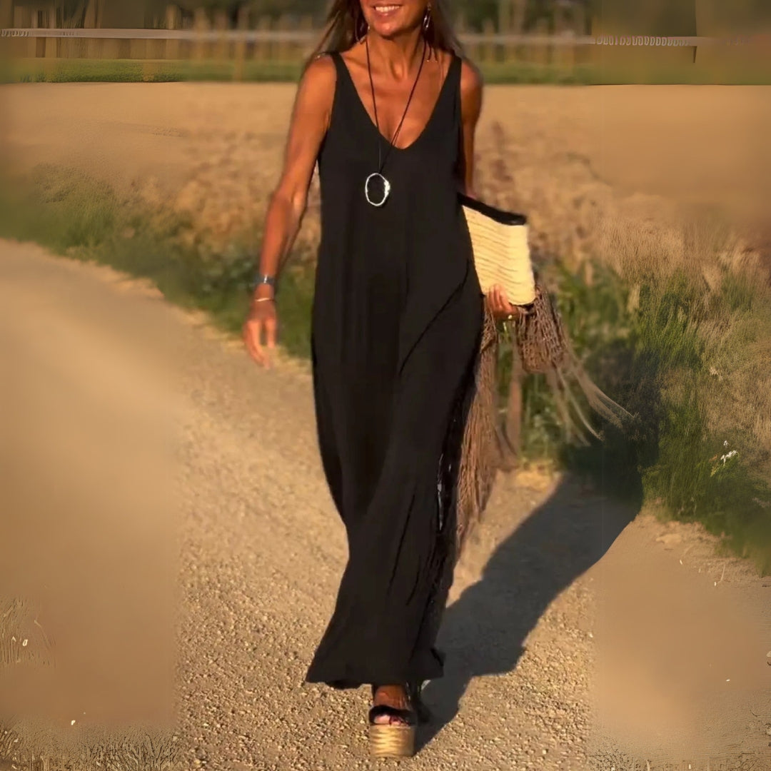 Image of Kimberly | Women's Sleeveless Maxi Dress