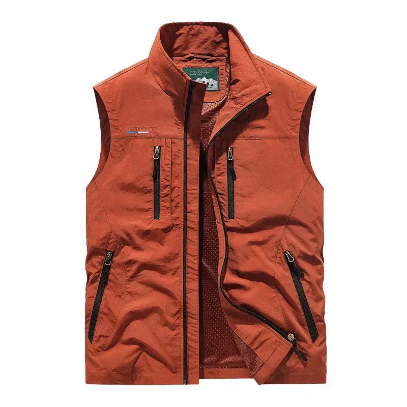Image of Kirk | Men's Full Zip Lightweight Vest