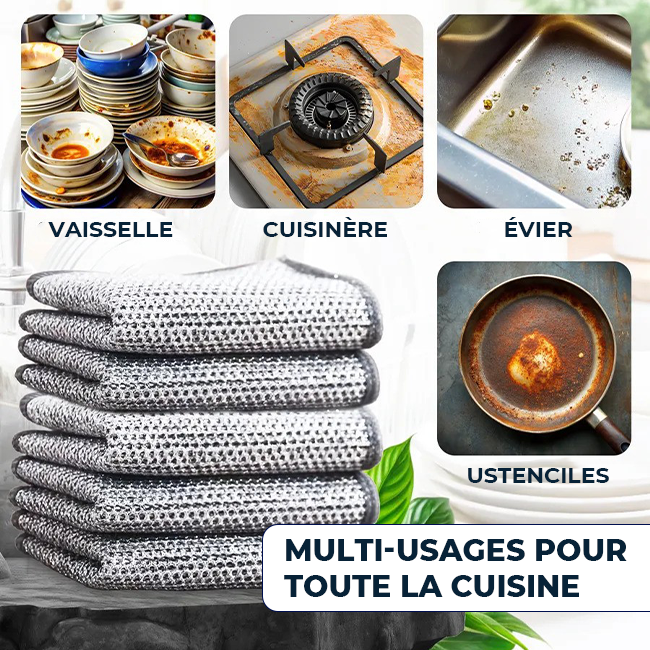 KitchenClean - Steel Wool Cloths
