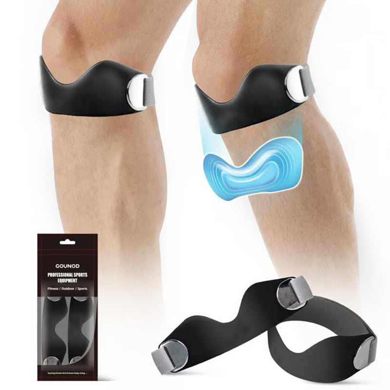 Knee Band | Targeted Relief from Knee Pain | Adjustable Compression Brace | FlexiShield
