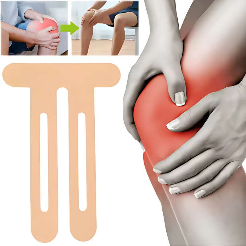 KneeTape: Safety Support and Comfort Stretchable Knee Tape