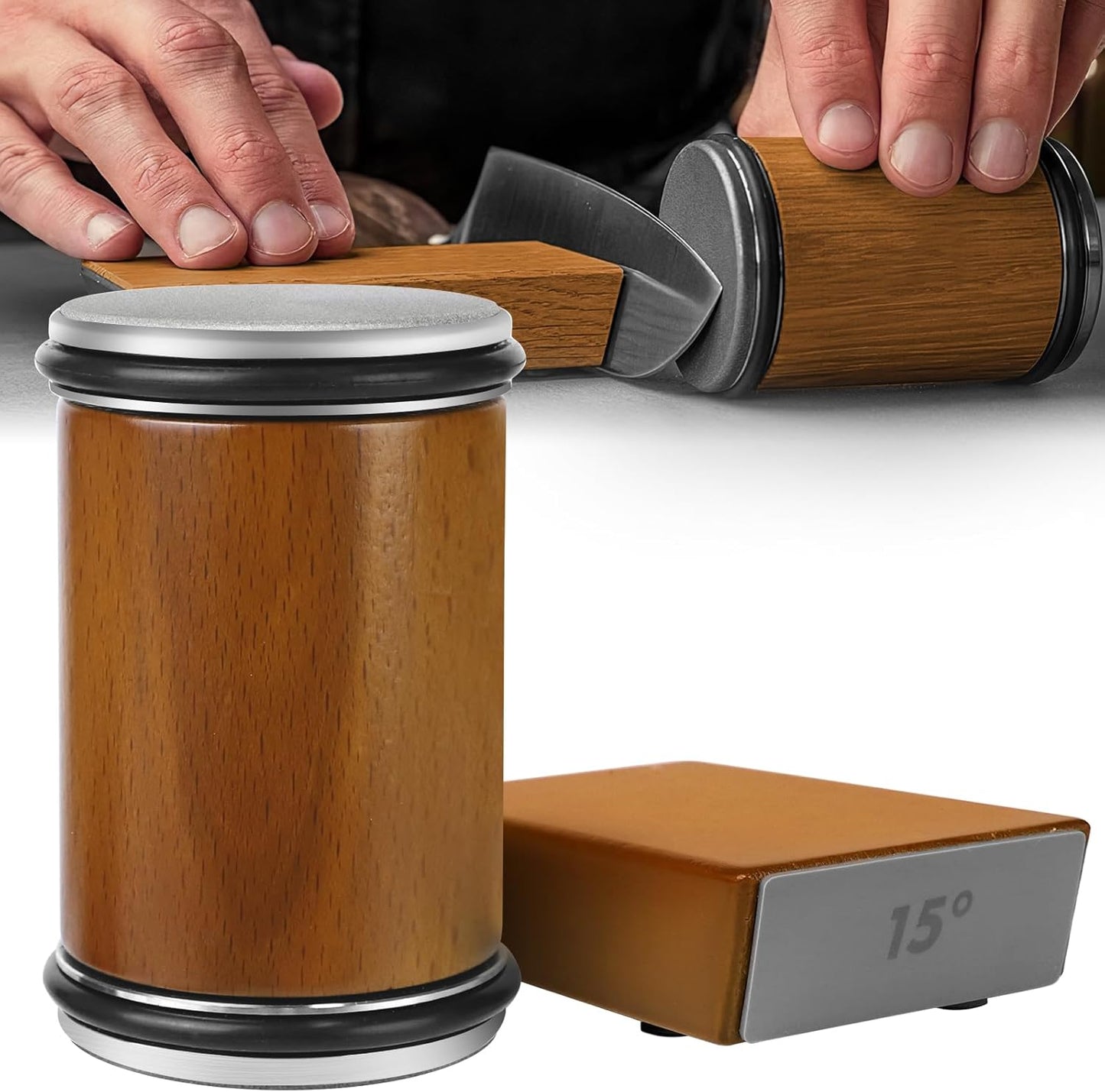 Knife Sharpening | Roll Knife Sharpener | Fast & Precise Sharpening | KlingenKraft
