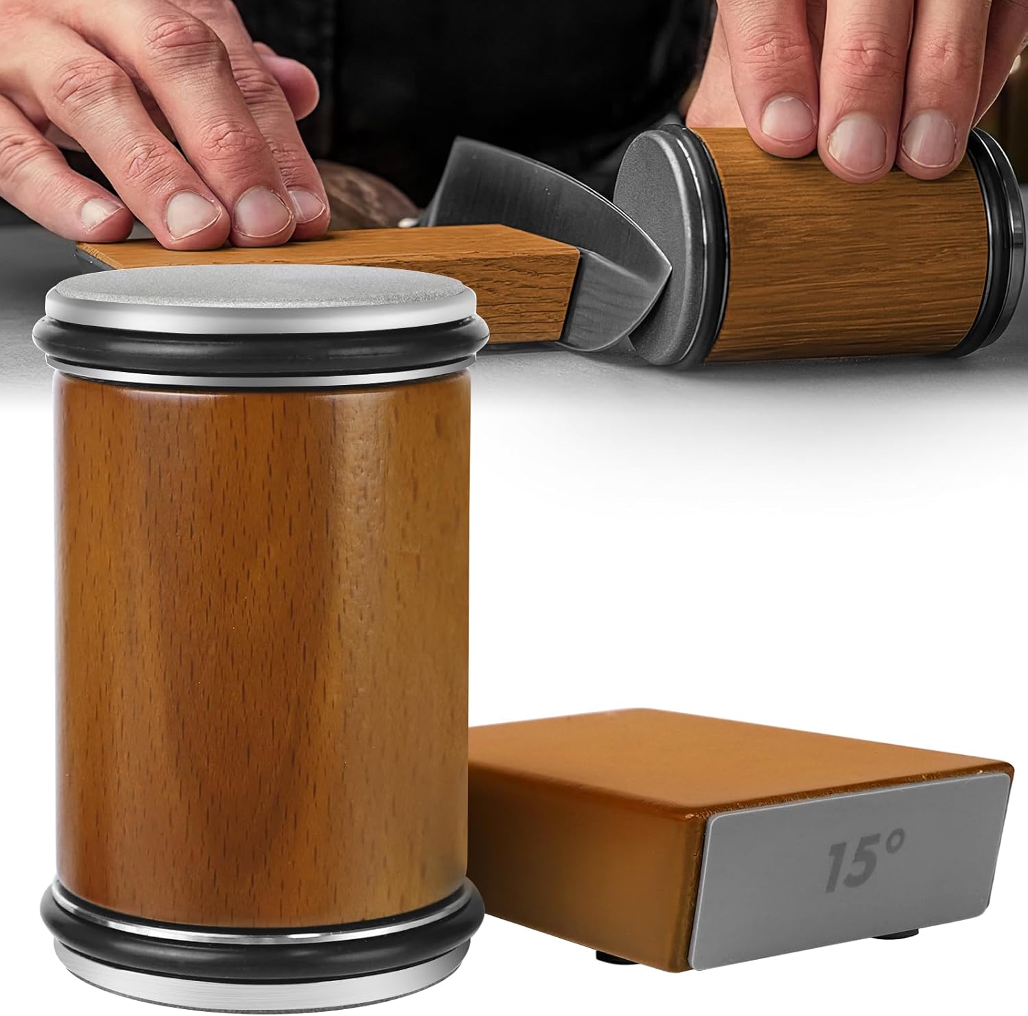 Knife Sharpening | Roll Knife Sharpener | Fast & Precise Sharpening | KlingenKraft