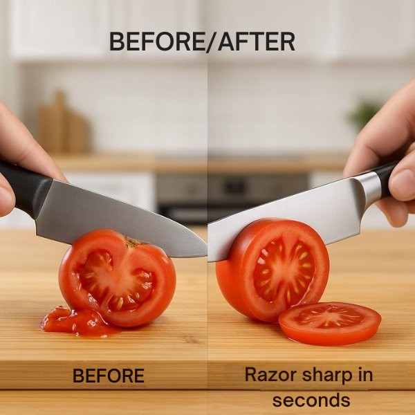 Knife Sharpening | Roll Knife Sharpener | Fast & Precise Sharpening | KlingenKraft