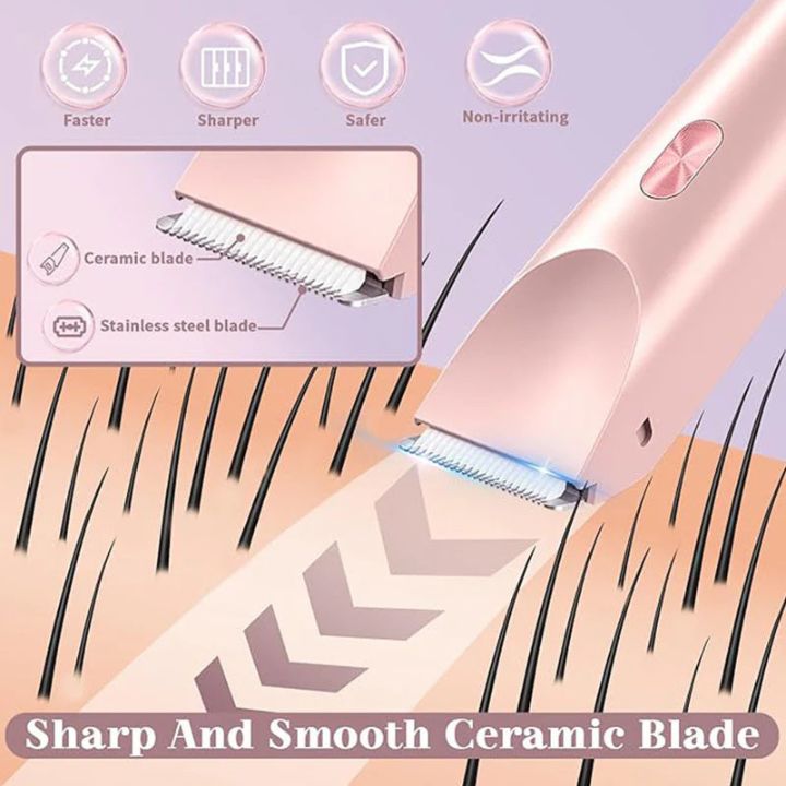 Ladies 2-in-1 Face & Body Trimmer