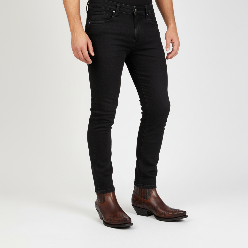 Leather Cowboy Boots