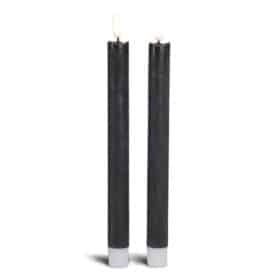 LED Candle - 2 pcs. - 22.2 cm - with 3D Flame - (multiple colors)