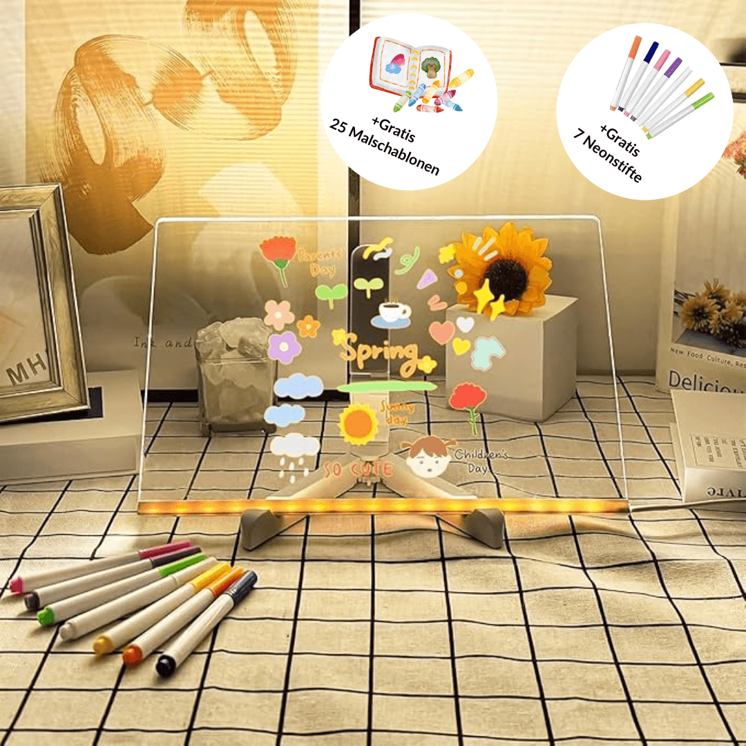 LED Drawing Table for Creative Light Painting