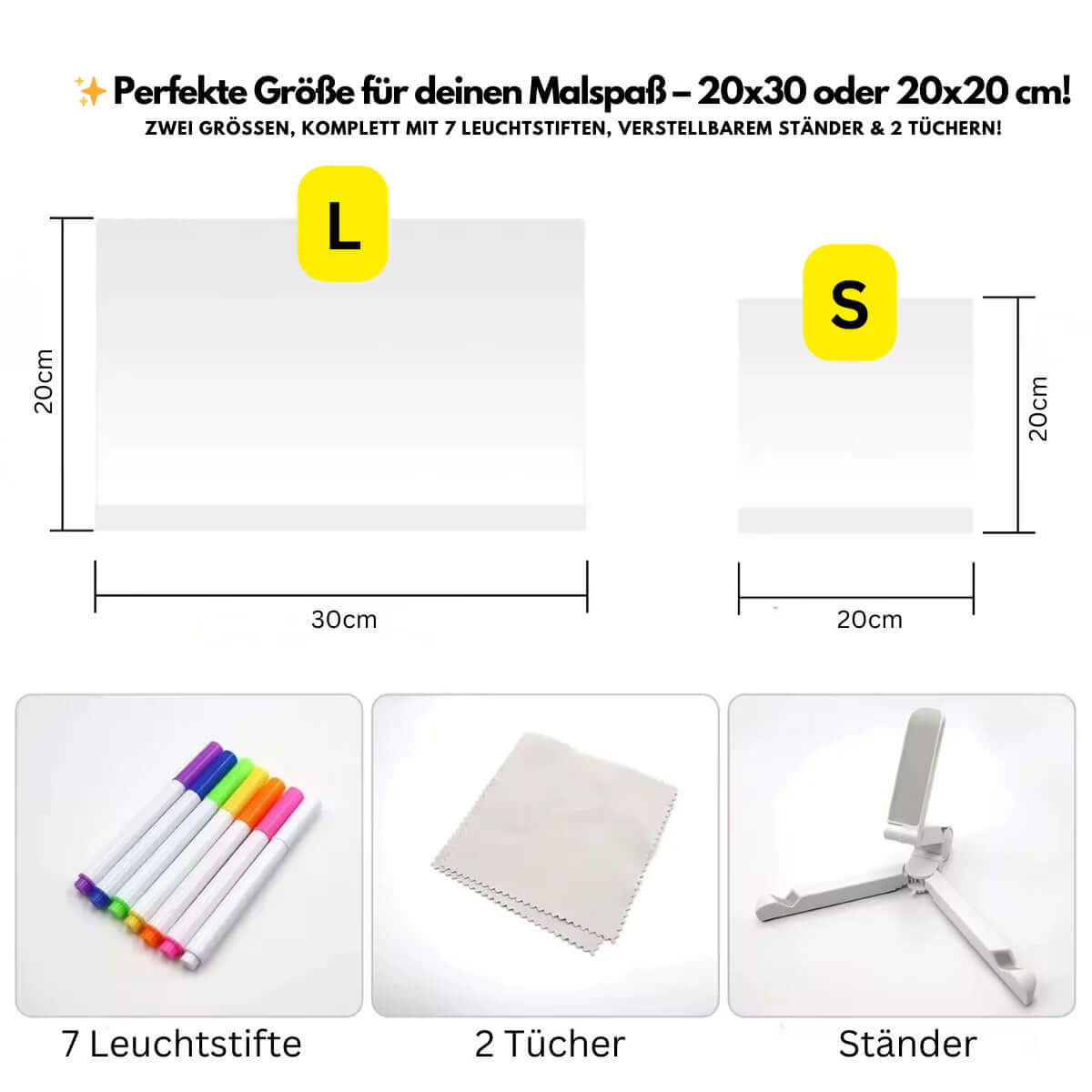 LED Drawing Table for Creative Light Painting