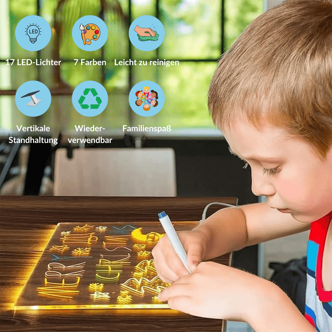 LED Drawing Table for Creative Light Painting