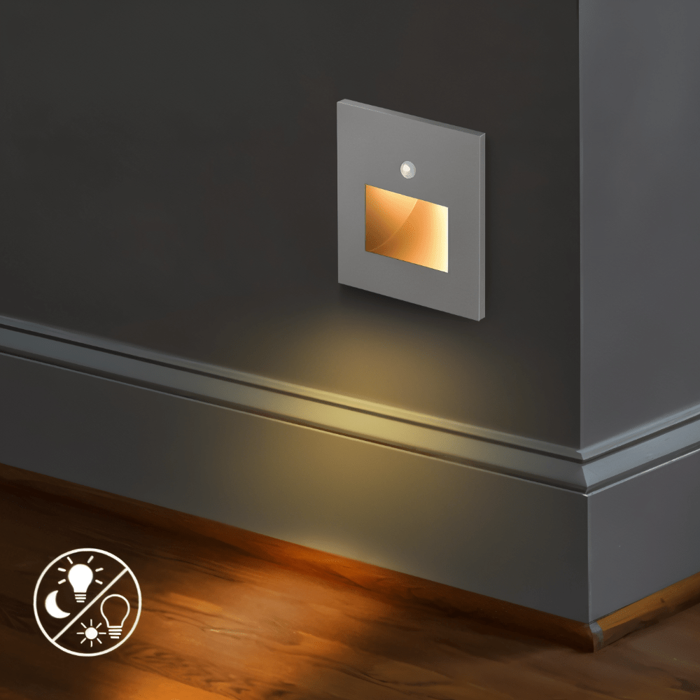 LED Floor Lamp with Motion Sensor – Elegant Lighting for Hallways and Bedrooms, Energy Efficient, Modern