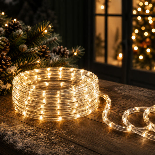 LED Light Rope 4 or 10 Meters - White
