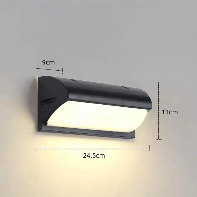 LED Outdoor Wall Light with Motion Sensor