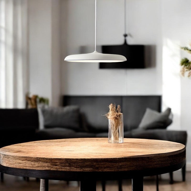 LED Pendant Light with Adjustable Cable – Scandinavian Aluminum Lighting for Kitchen and Dining Room