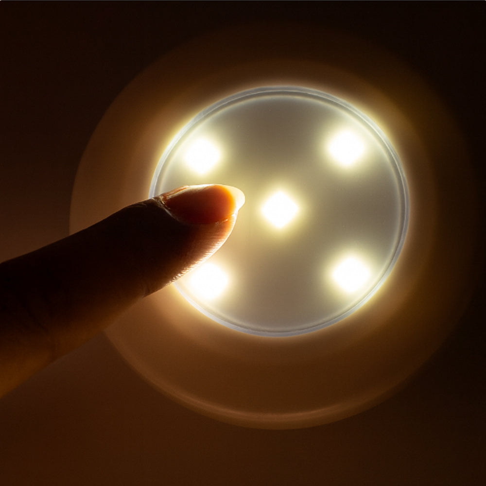 LED Spot (Round) 3 pcs. including remote control