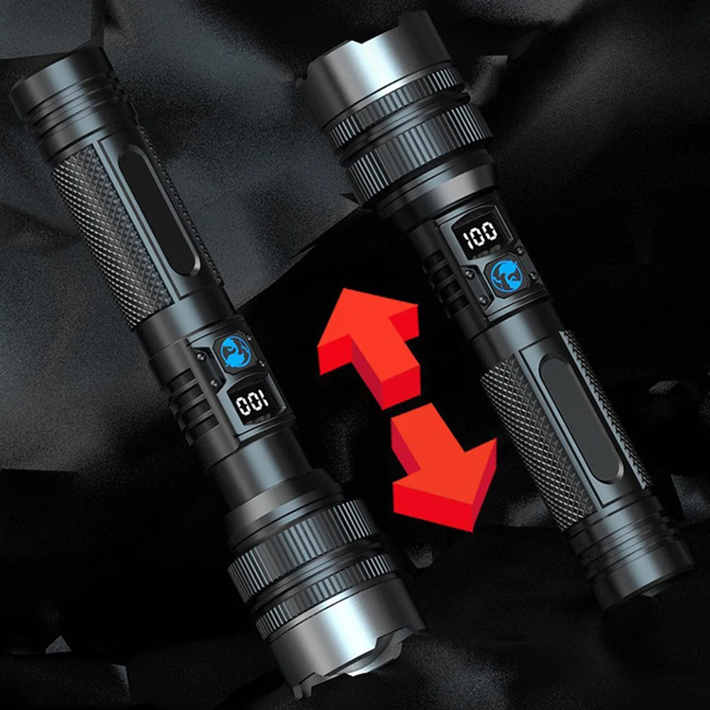 Ledsen™ Adjustable Flashlight: Ultrabright Rechargeable Flashlight with Adjustable Beam