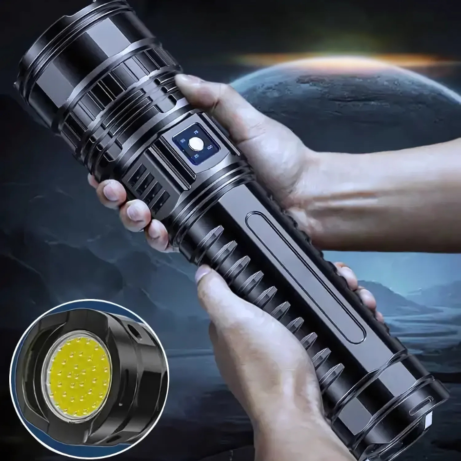 Ledsen™ Adjustable Flashlight: Ultrabright Rechargeable Flashlight with Adjustable Beam