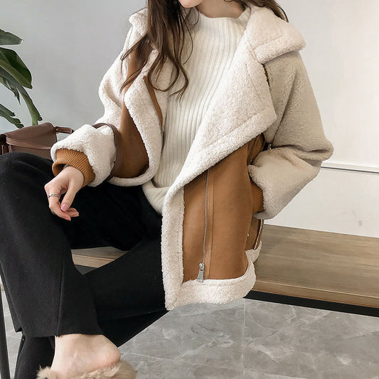 Image of Lila | Women's Oversized Sherpa Jacket