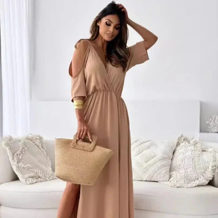 Image of Lillian | Women's Wrap Maxi Dress